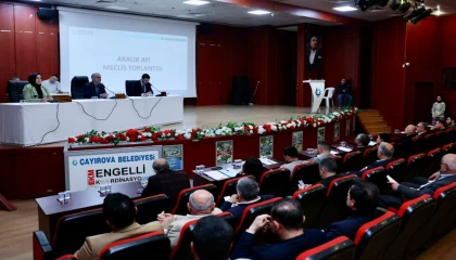 Kocaeli Çayırova’da yılın son meclis toplantısı yapıldı