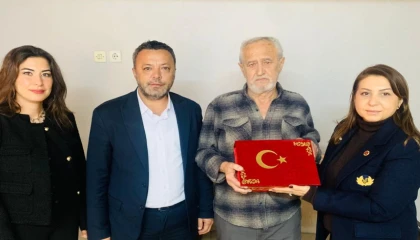 Kocaeli İzmit’te gazilere vefa ziyaretleri sürüyor 