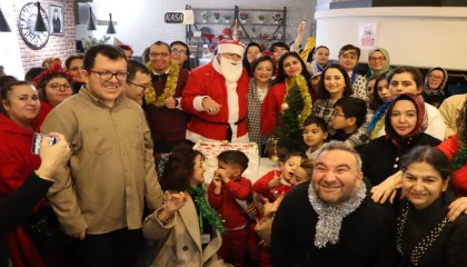 Kocaeli’de özel çocuklar için yeni yıl coşkusu