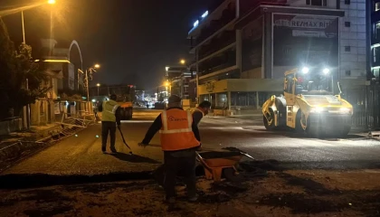 Kocaeli’de şehir uykuda, Büyükşehir 7/24 iş başında