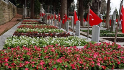 Kocaeli’de şehitliklerde çevre düzenleme çalışması