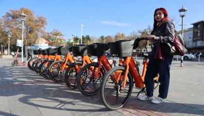Konya’da paylaşımlı elektrikli bisiklet dönemi