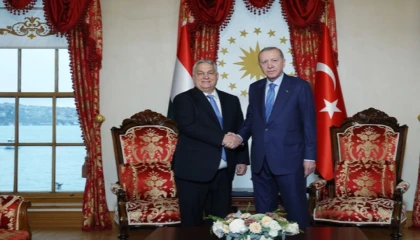 Macaristan Başbakanı Orban Dolmabahçe’de