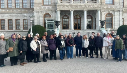 Maltepeliler, Dolmabahçe Sarayı’nı ziyaret etti