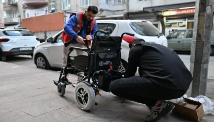 Manisa Büyükşehir’den engelli bireylere medikal destek