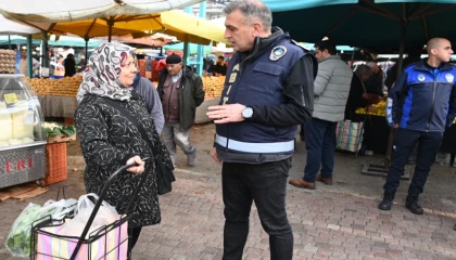 Manisa’da Perşembe Pazarı’na ‘Hoş Geldin Masası’