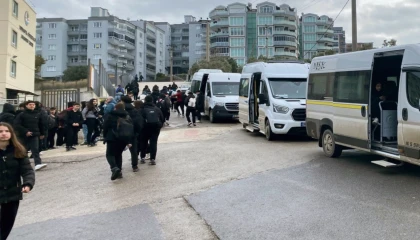 Mudanya’da okul servislerine sıkı denetim