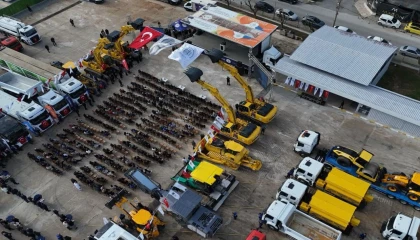 Muğla Büyükşehir’in hizmet filosuna 170 yeni araç