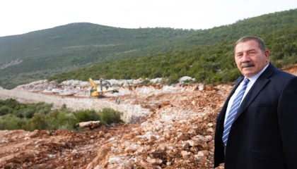 Muğla Milas’ta hastane yolunda çalışmalar hızlandı