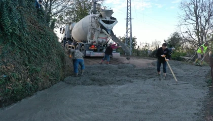 Ordu Çamaş’ta yeni yol çalışmasıyla ulaşım rahatlayacak