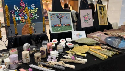 Sakarya’da Engelsiz Hobi Atölyesi ürünleri ilgi gördü