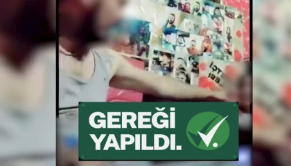 Sanal yayında kadına şiddet uygulayan şüpheli yakalandı