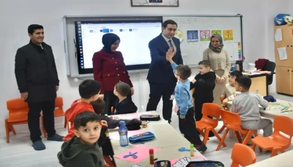 Sason Kaymakamı Başar’dan anaokuluna ziyaret
