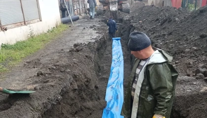 Trabzon’da Hacıköy’e altyapı hamlesi