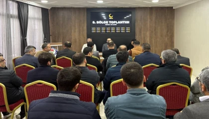 Yedi Hilal’in 8. Bölge Toplantısı Batman’da yapıldı