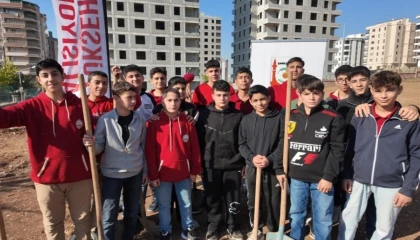 Yeşeren Okullar Projesi ile fidanlar toprakla buluşuyor