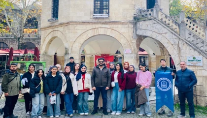 Yıldırımlı gençler Bursa’yı keşfediyor