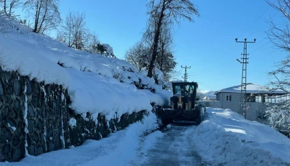 133 köye ulaşım yok! Trabzon’da kar seferberliği