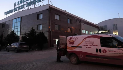 Ankara Keçiören güne sıcak çorba ile başlıyor