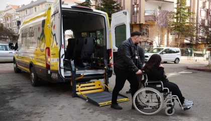 Ankara Keçiören’de engelsiz ulaşım hizmeti