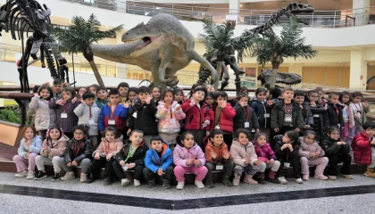 Ankara Keçiörenli minikler tabiat tarihiyle buluştu