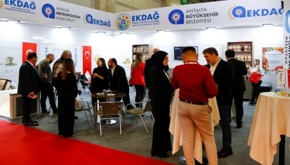 Antalya Büyükşehir Belediyesi standı fuarın ilgi odağı oldu