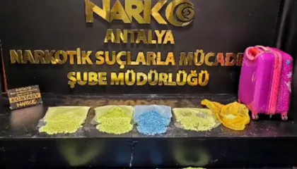 Antalya’da 15 bin ecstasy ele geçirildi