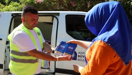Antalya’da çocuklara 773 bin 400 litre süt desteği