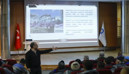 Antalya’da ilaçlama personeline biyosidal ürün kullanımı eğitimi