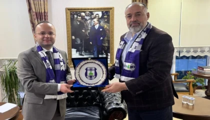 Artvin Hopaspor’dan Kaymakam Arslantürk’e ziyaret