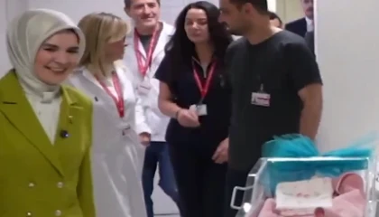 Bakan Göktaş’tan doğum yapan annelere ’yeni yıl’ ziyareti