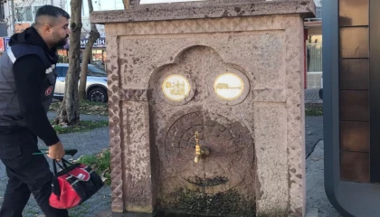 Balıkesir’de hayrat çeşmeleri yenileniyor