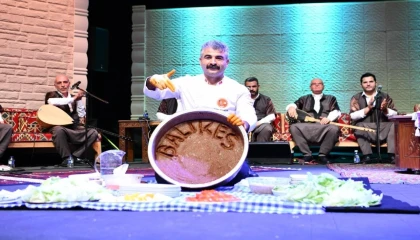 Balıkesir’de UNESCO listesindeki iki gelenek aynı sahnede buluştu