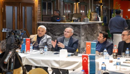 Başkan Er, MİAD yönetimi ve üyeleriyle bir araya geldi