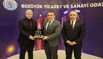 Bilecik Bozüyük’te vergi rekortmenlerine onurlandırıldı
