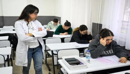 Bornova BELGEM’de deneme sınavı heyecanı