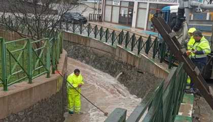 Bursa Büyükşehir ekipleri Büyükorhan’da gün boyu sahadaydı