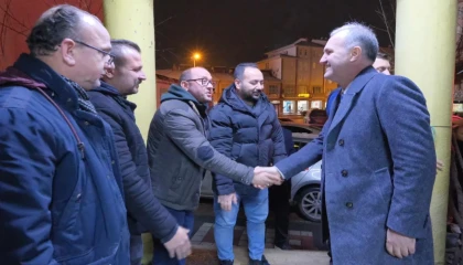 Bursa İnegöl protokolünden yeni yıl ziyareti