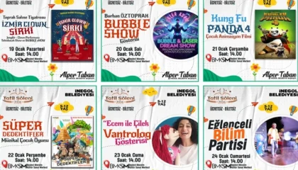 Bursa İnegöl’de eğlence dolu ara tatil