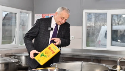 Bursa Mustafakemalpaşa’da tarladan sofraya dayanışma