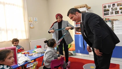 Bursa protokolü özel çocukların karne gününde buluştu