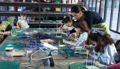 Bursa’da Nilüferli çocukların tatili dolu dolu geçiyor