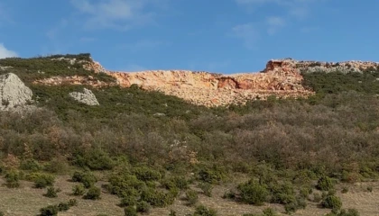 Bursa’da taş ocağında kaya düşmesi çiftçileri tedirgin etti!
