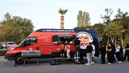 Büyükşehir’in mobil ikram araçları 1 yaşında