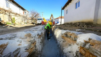 Denizli’de içme suyu hatları yenileniyor