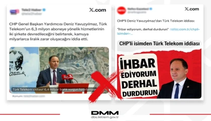 DMM: Türk Telekom hakkındaki ’hizmet devri’ iddiaları asılsız