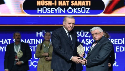 Dr. Hüseyin Öksüz’e “Yaşayan İnsan Hazineleri” ödülü