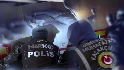 Edirne’de rekor uyuşturucu operasyonu! 289 kilo uyuşturucu ele geçirildi