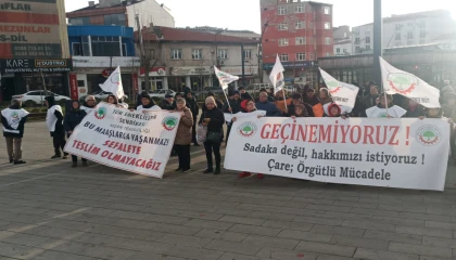 Emekliler Keşan’da geçim isyanını yükseltti