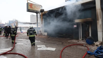 Erzurum’da Keresteciler Sitesi’nde yangın: 1 ölü, 7 yaralı